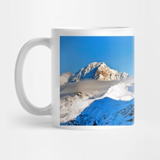 Mont Blanc Les Arcs French Alps France Mug